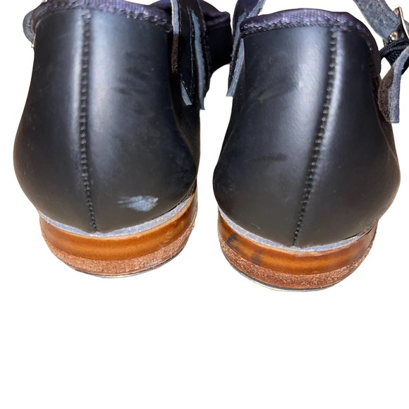Capezio The Dancemaker Mary Jane Tap Shoe Black Size 3M - Picture 5 of 7
